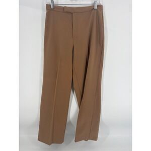 Briggs Petite Women's Brown Pleated Front Dress Pants Size 8P